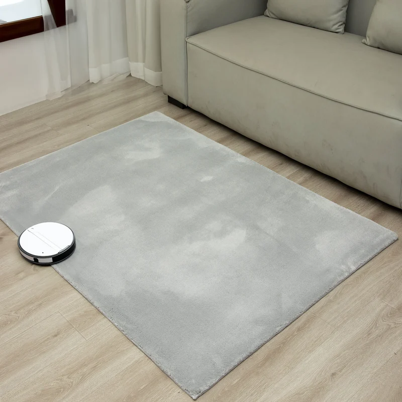 Teppich Wohnzimmer Schlafzimmer Ultra Weich – Modern, super flauschig & weich, dicht gewebt