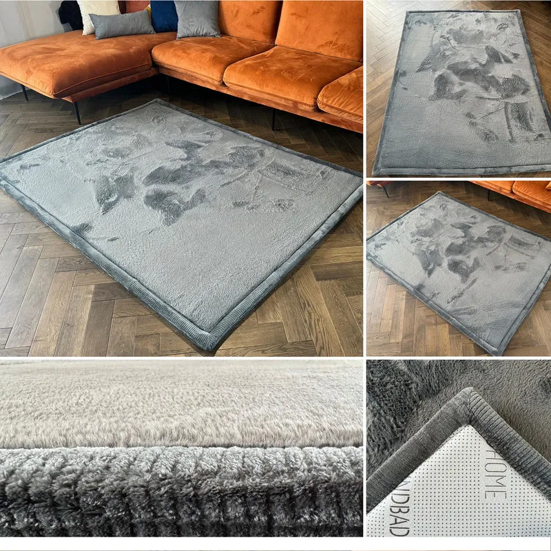 Teppich Baby Spielmatte kinderteppich Krabbeldecke hochwertigem Schaum Rutschfest