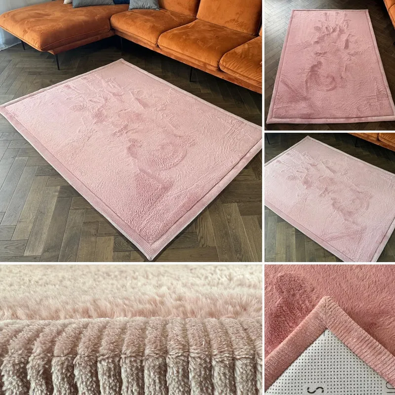 Teppich Baby Spielmatte kinderteppich Krabbeldecke hochwertigem Schaum Rutschfest