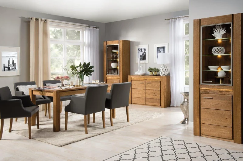 Vitrine aus Eichenholz VELVET 11 | LoftStory