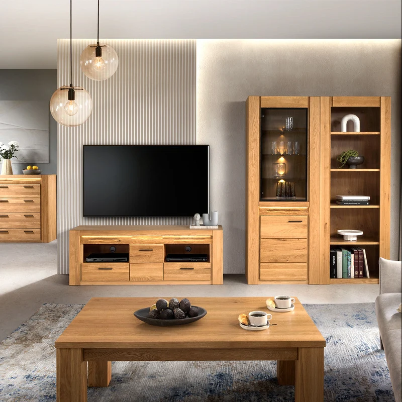 Vitrine aus Eichenholz VELVET 10 | LoftStory