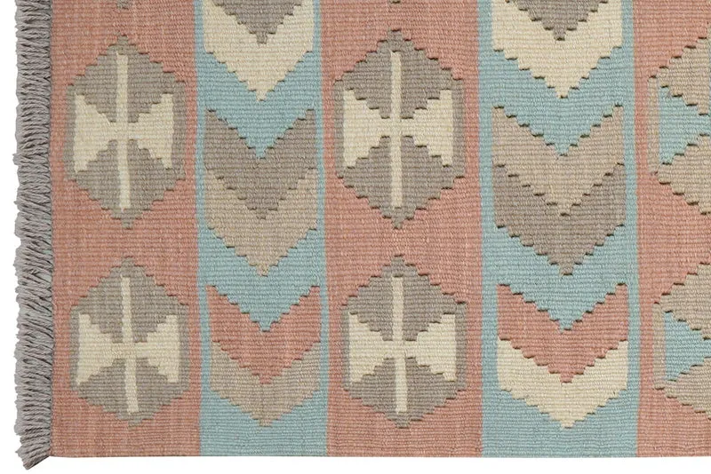 Kelim Gashgai · Handgewebt – Bunt, 200x54 cm