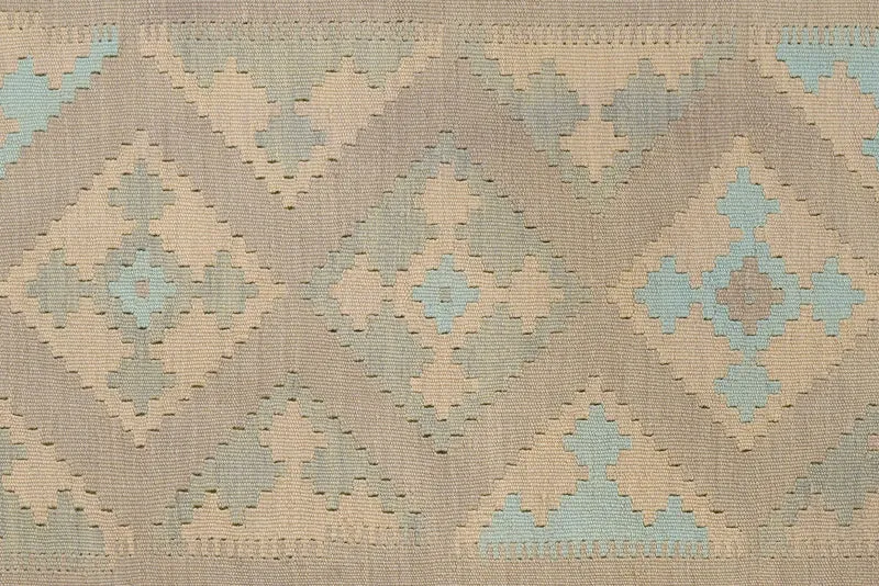 Kelim Gashgai · Handgewebt – Grau, 185x125 cm