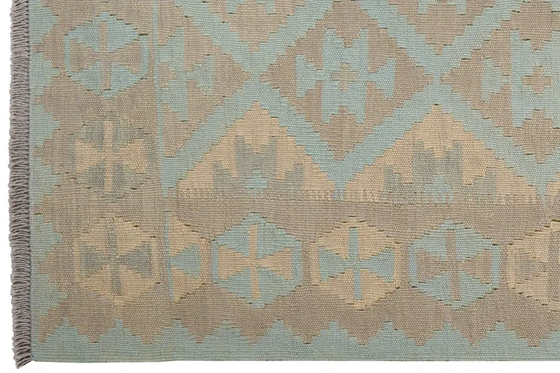 Kelim Gashgai · Handgewebt – Grün, 170x127 cm