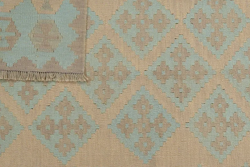 Kelim Gashgai · Handgewebt – Beige, 173x119 cm