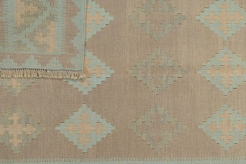 Kelim Gashgai · Handgewebt – Grau, 173x124 cm