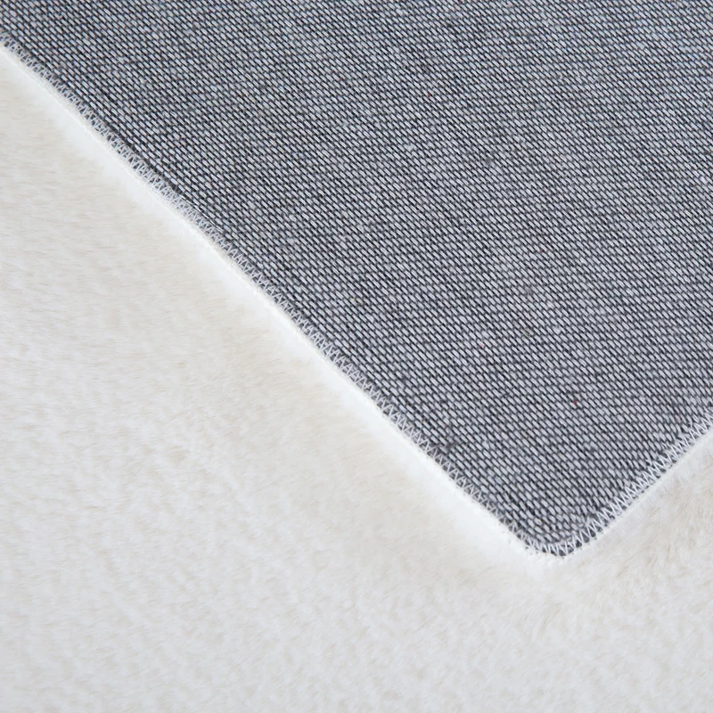 Carpettex Rabbit Hochflor Teppich Kunstfell Einfarbig Flauschig Weich