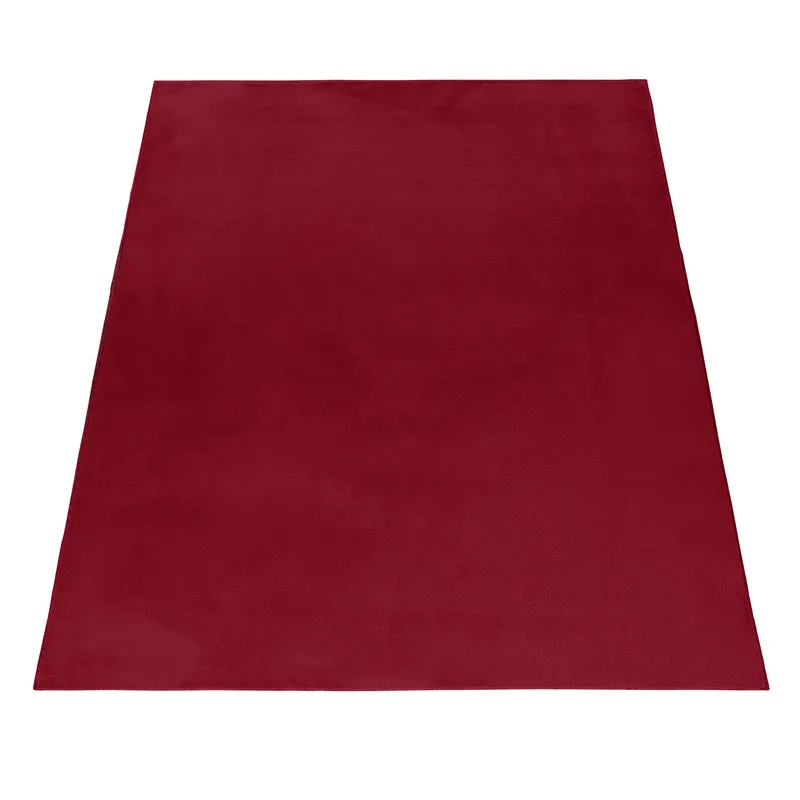 Carpettex Rabbit Hochflor Teppich Kunstfell Einfarbig Flauschig Weich