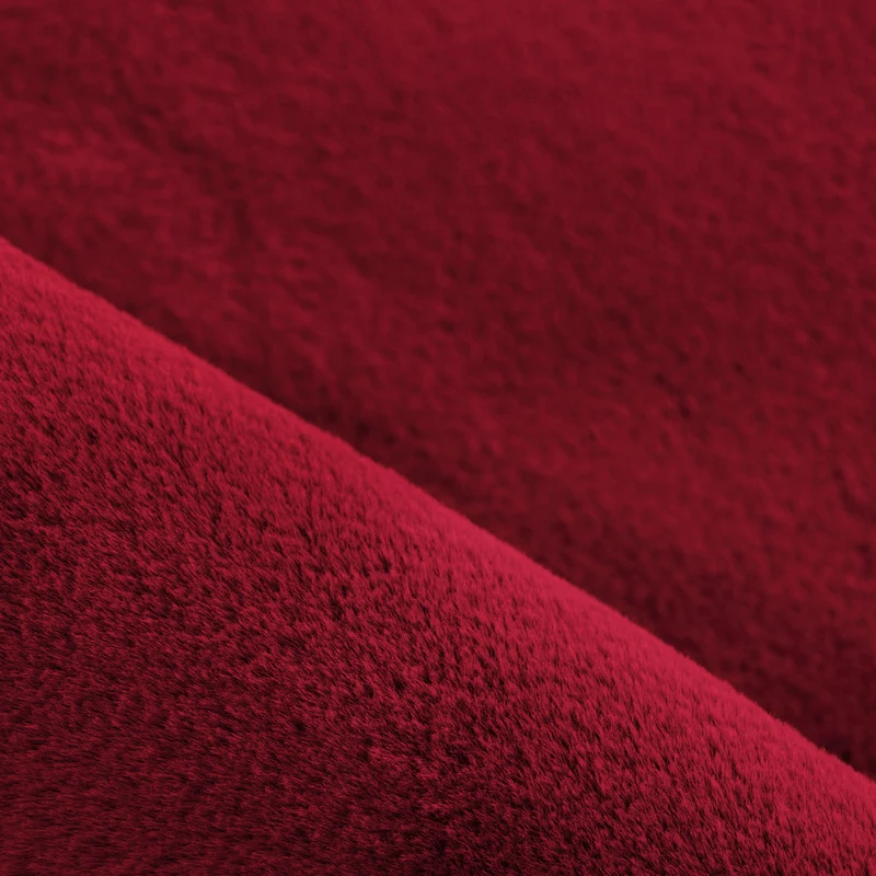 Carpettex Rabbit Hochflor Teppich Kunstfell Einfarbig Flauschig Weich