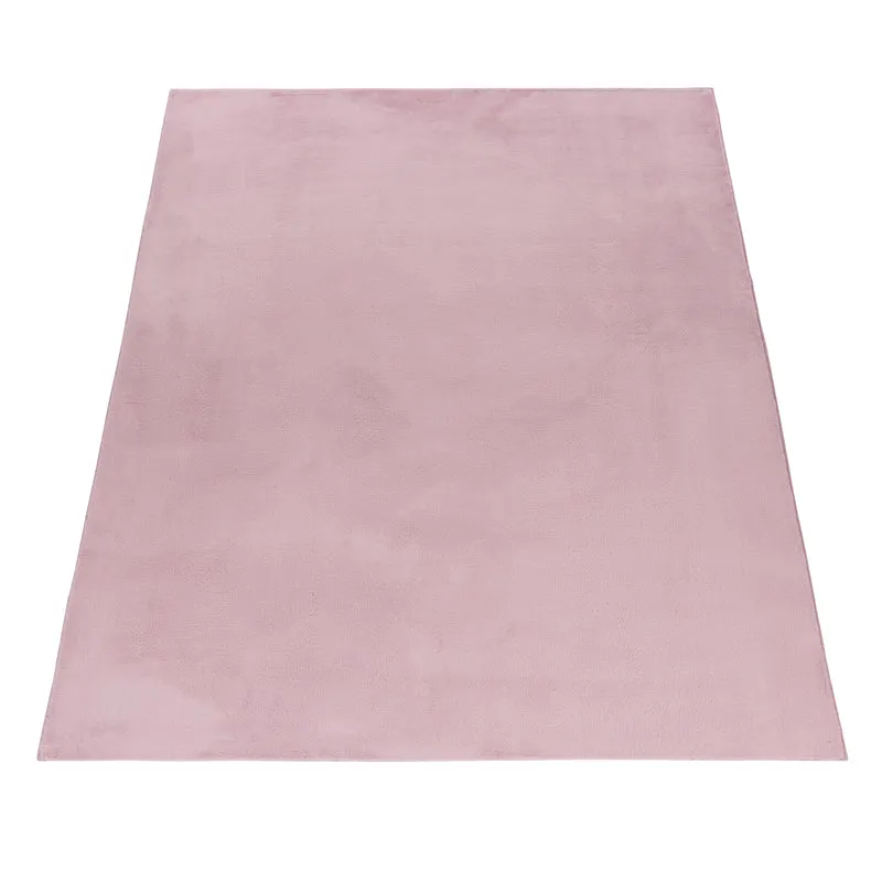 Carpettex Rabbit Hochflor Teppich Kunstfell Einfarbig Flauschig Weich