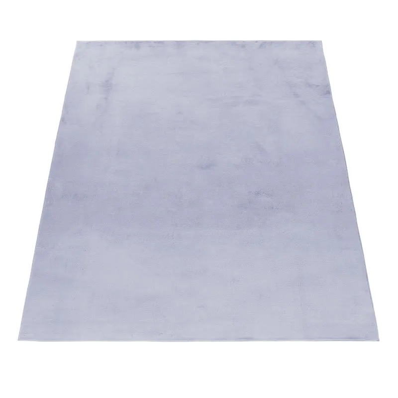 Carpettex Rabbit Hochflor Teppich Kunstfell Einfarbig Flauschig Weich
