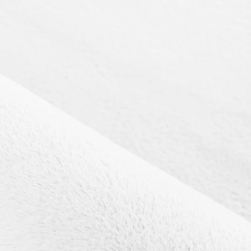 Carpettex Rabbit Hochflor Teppich Kunstfell Einfarbig Flauschig Weich