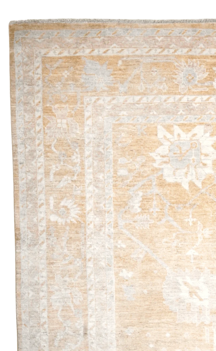 Ushak · Handgeknüpft – Beige, 306x246 cm