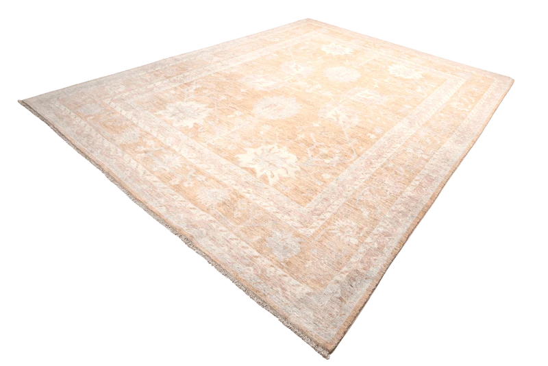 Ushak · Handgeknüpft – Beige, 306x246 cm