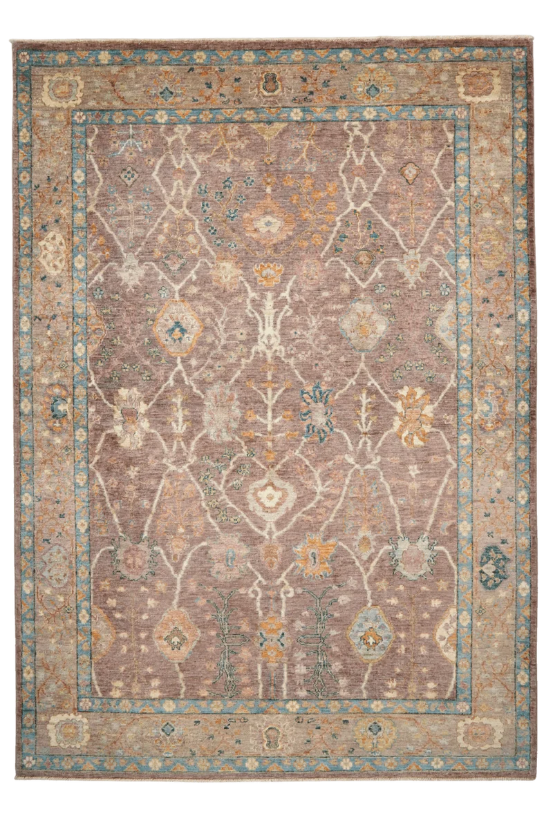 Ushak · Handgeknüpft – Braun, 240x173 cm