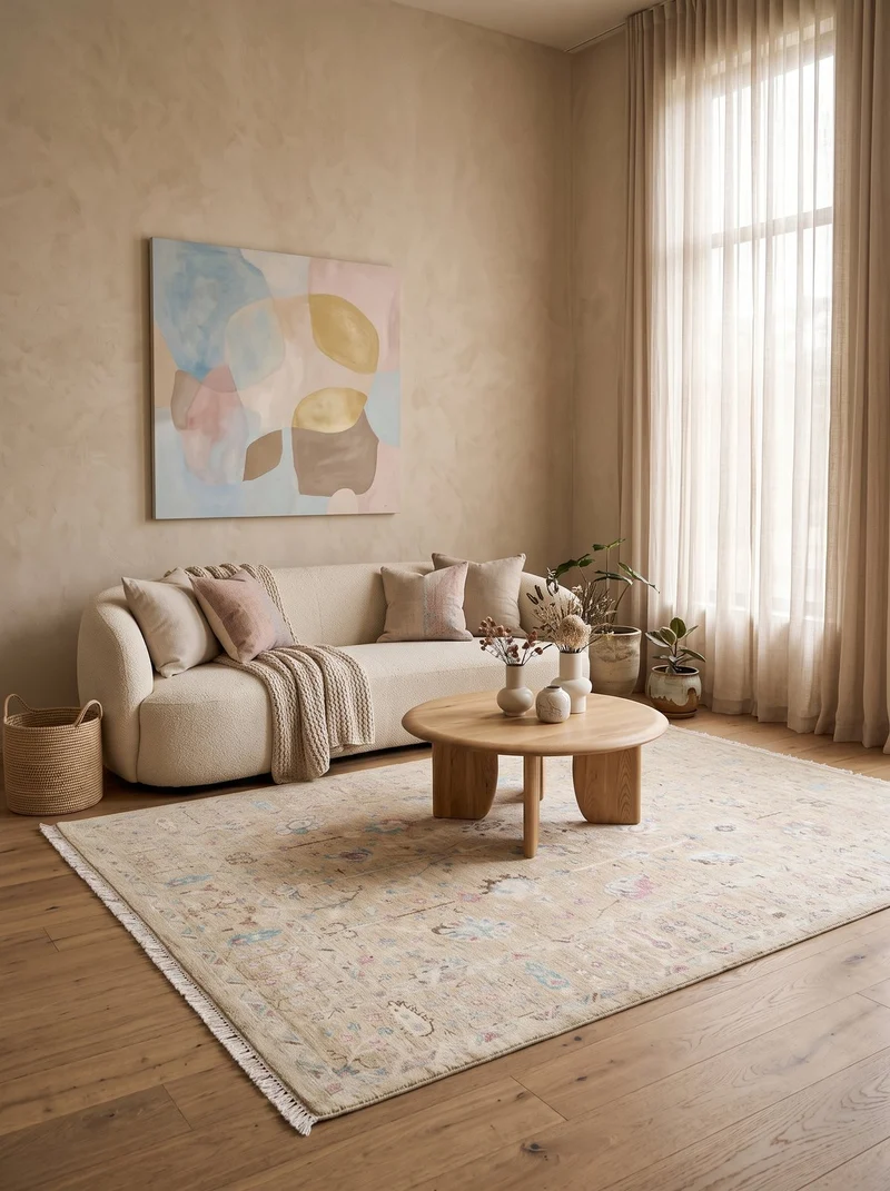 Shahi · Handgeknüpft – Beige, 235x170 cm
