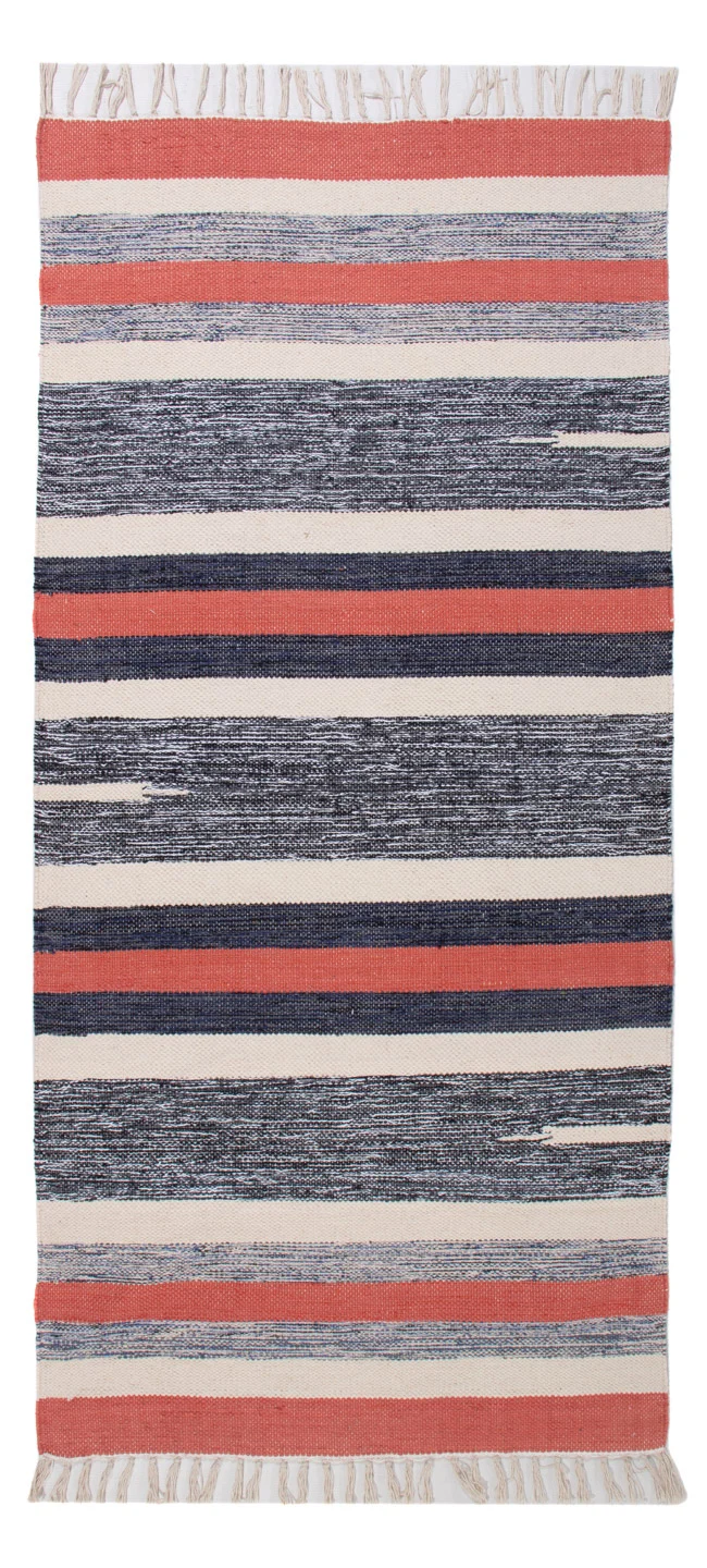 Kelim Modern Teppich 70x150cm - mehrfarbig