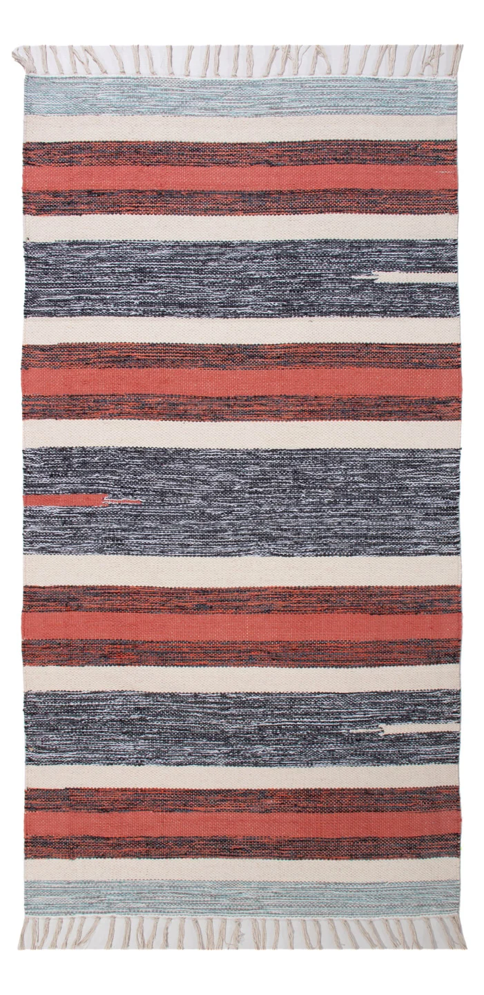 Kelim Modern Teppich 70x150cm - mehrfarbig