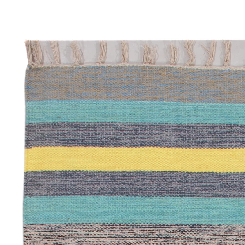 Kelim Modern Teppich 70x150cm - mehrfarbig