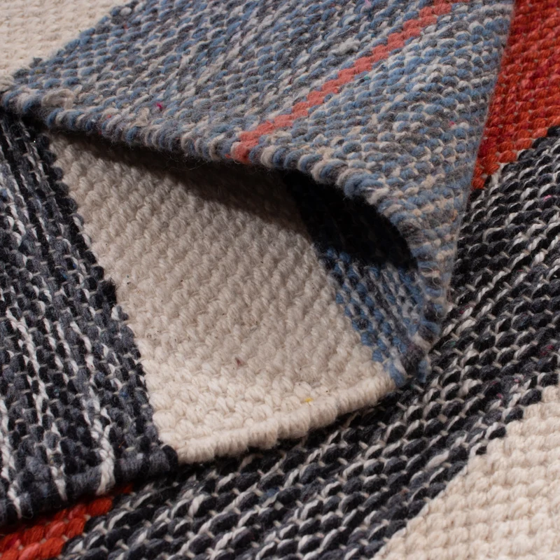 Kelim Modern Teppich 70x150cm - mehrfarbig
