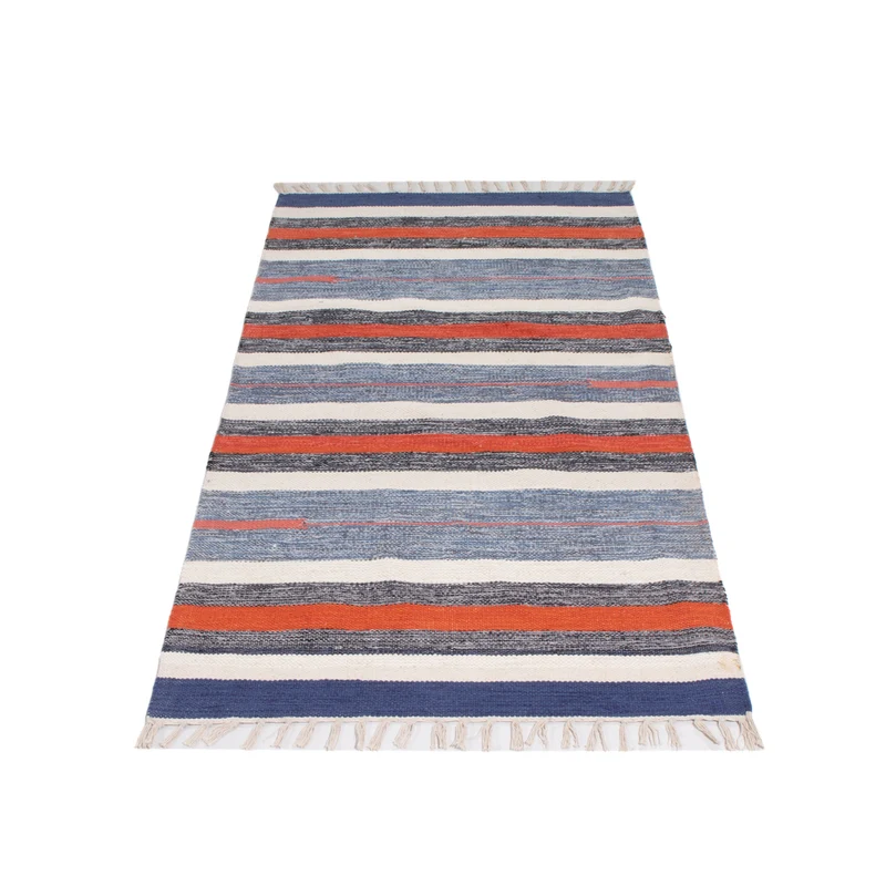 Kelim Modern Teppich 70x150cm - mehrfarbig