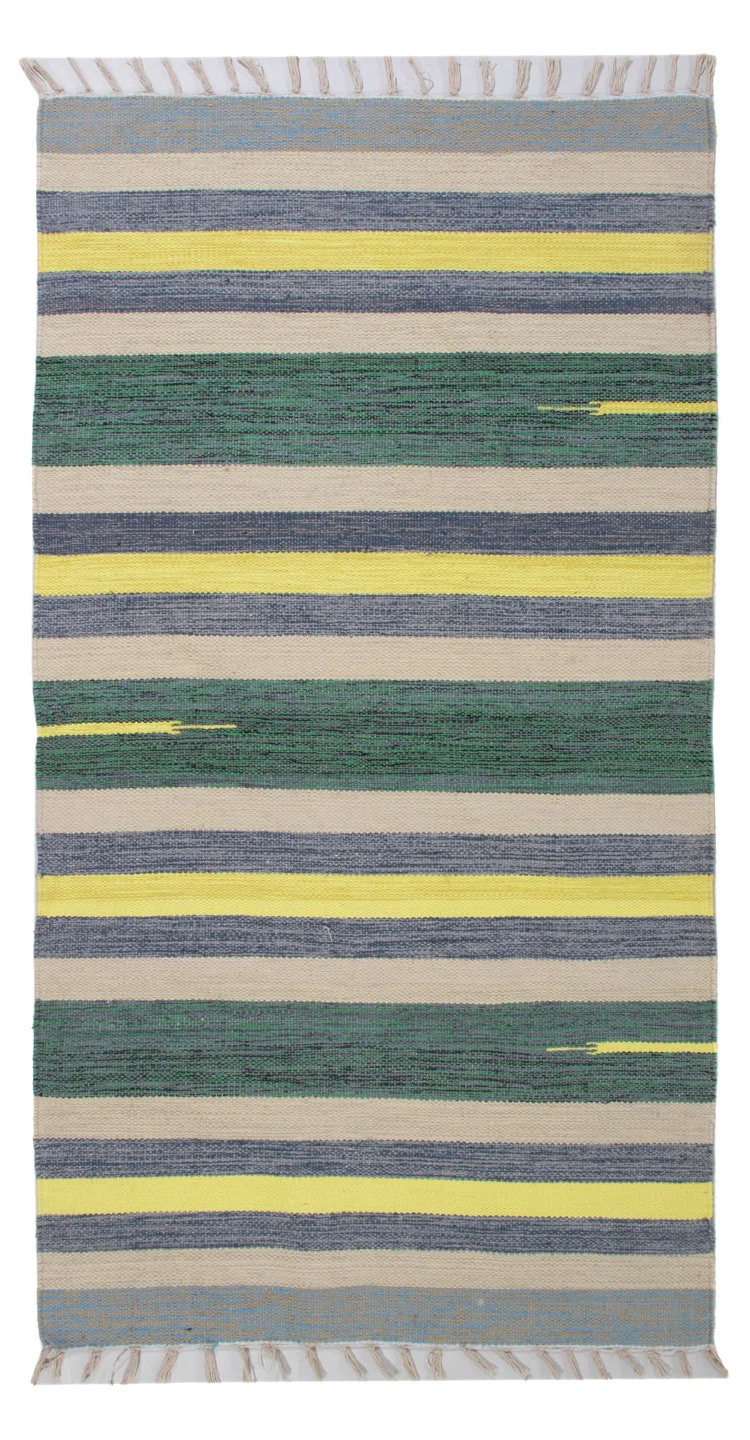 Kelim Modern Teppich 70x150cm - mehrfarbig