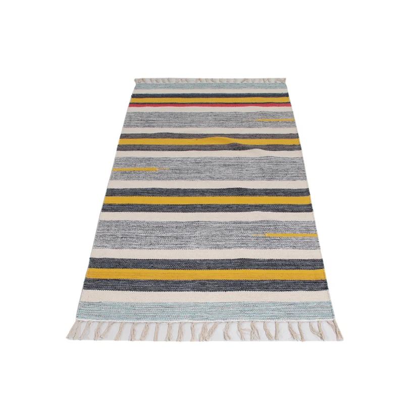 Kelim Modern Teppich 70x150cm - mehrfarbig
