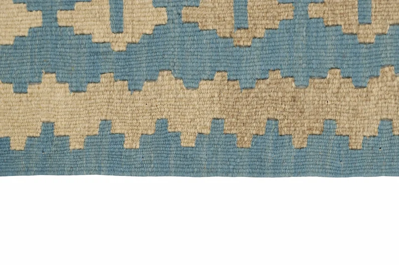 MY-RUG Teppich "Kelim" Rauten-& Diamantmuster, Handgewebt