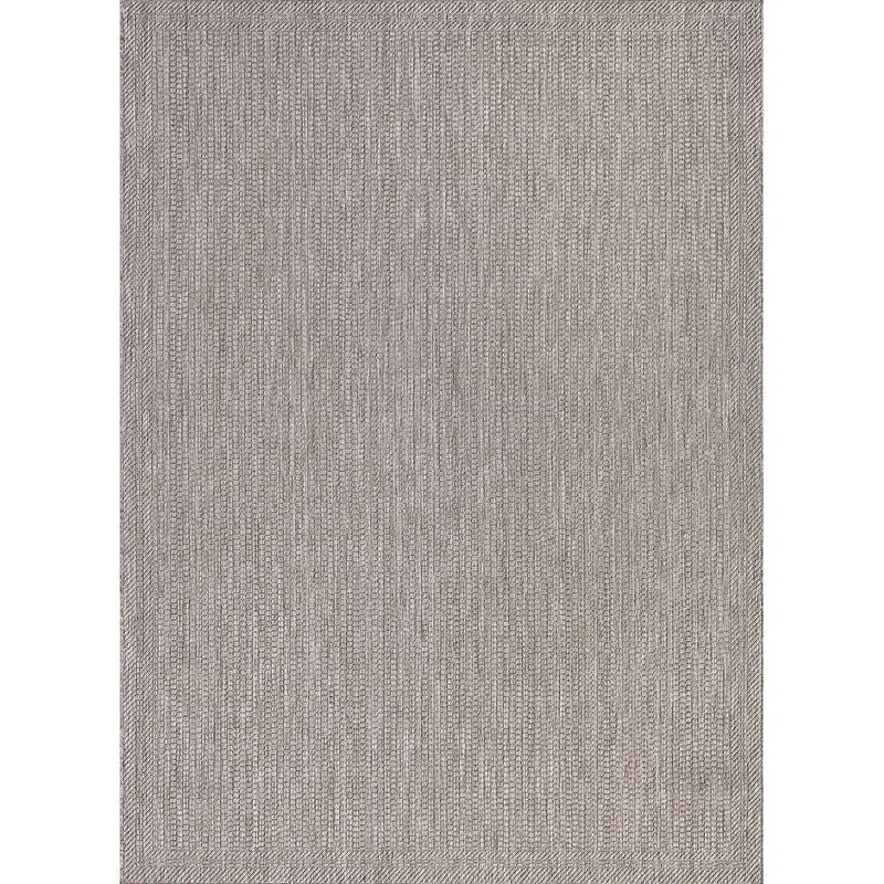 In- und Outdoor Teppiche Flachgewebe Terrassen Natur Look In Grau & Beige
