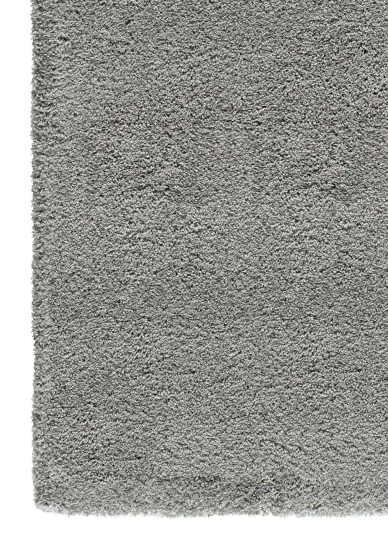 Alfombra shaggy a medida Catay Liso Gris