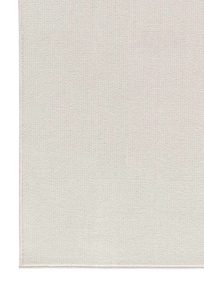 Alfombra a medida Ámbar Liso Blanco