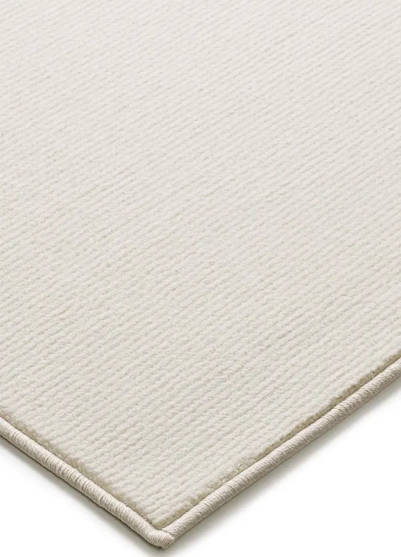 Alfombra a medida Ámbar Liso Blanco