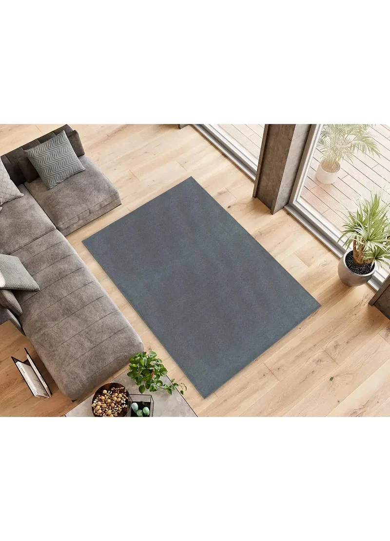 Alfombra a medida Ámbar Liso Gris
