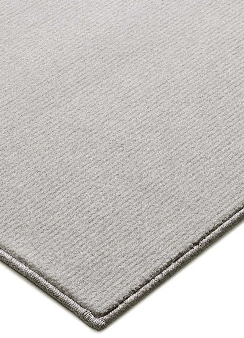 Alfombra a medida Ámbar Liso gris claro