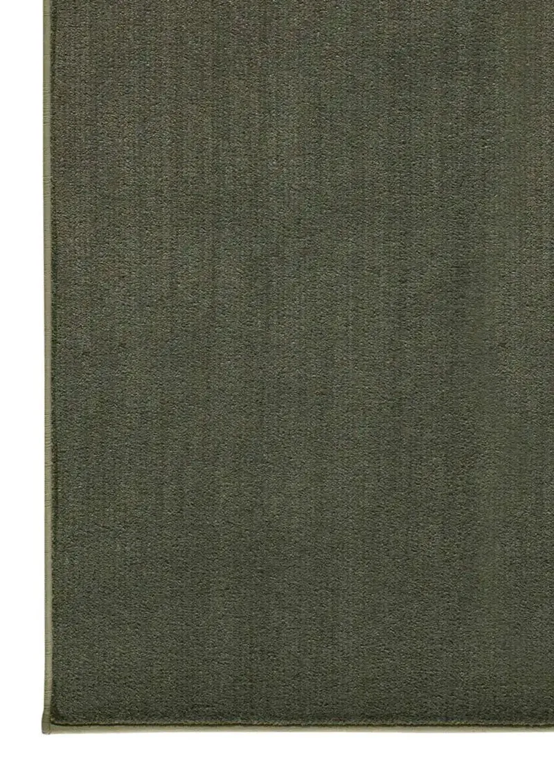Alfombra a medida Ámbar Liso Verde
