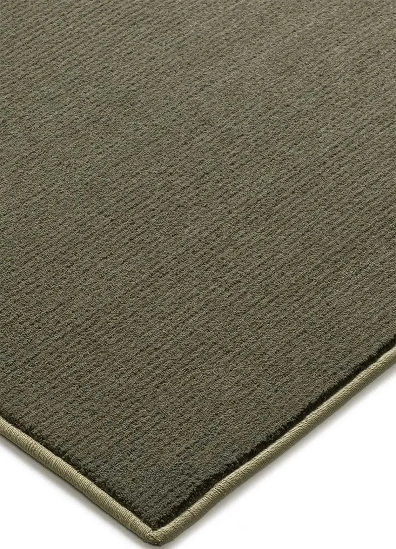 Alfombra a medida Ámbar Liso Verde