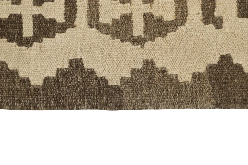 MY-RUG Teppich "Kelim" Rauten-& Diamantmuster, Handgewebt