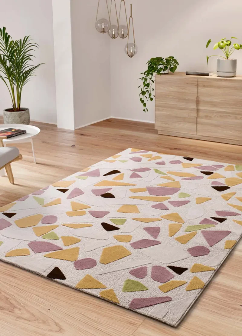 Alfombra terrazo Flashy 25418 Multicolor