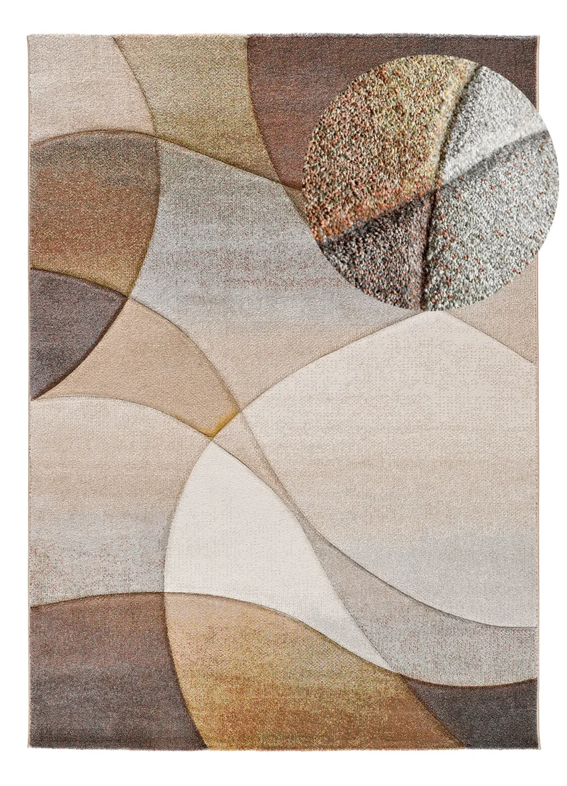 Alfombra abstracta Badet Multicolor 40377