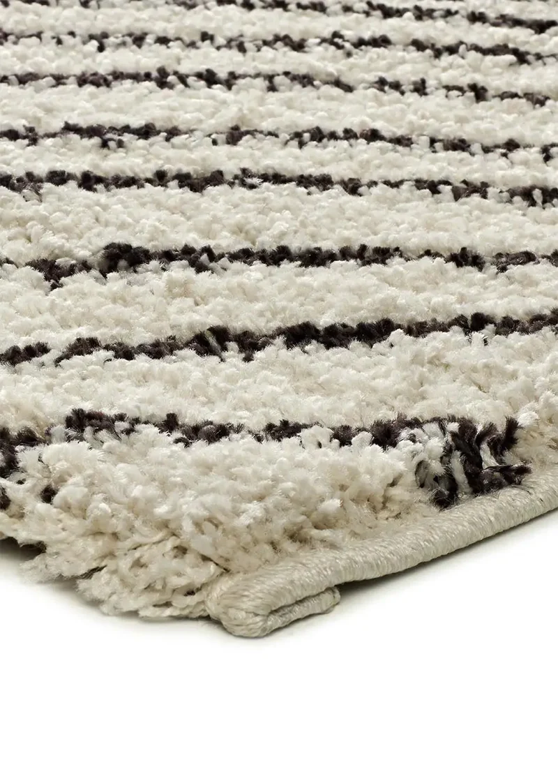 Alfombra shaggy ondas Lush Coastalina Blanco