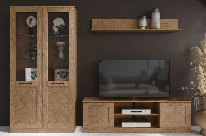 Vitrine aus Eichenholz COZY 12 | LoftStory