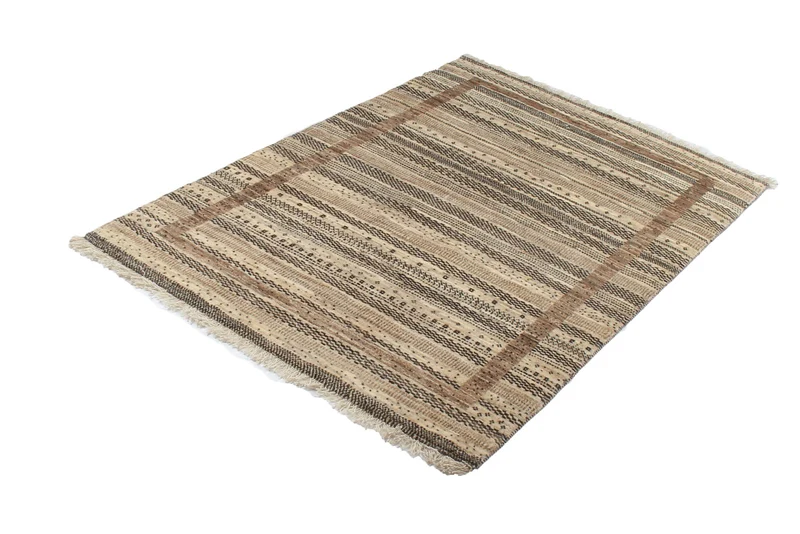 Rizbaf · Handgeknüpft – Beige, 158x104 cm