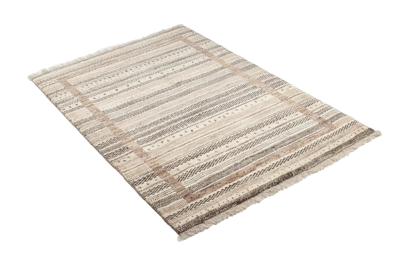 Rizbaf · Handgeknüpft – Beige, 158x104 cm