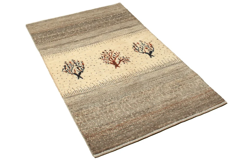 Rizbaf · Handgeknüpft – Beige, 130x78 cm