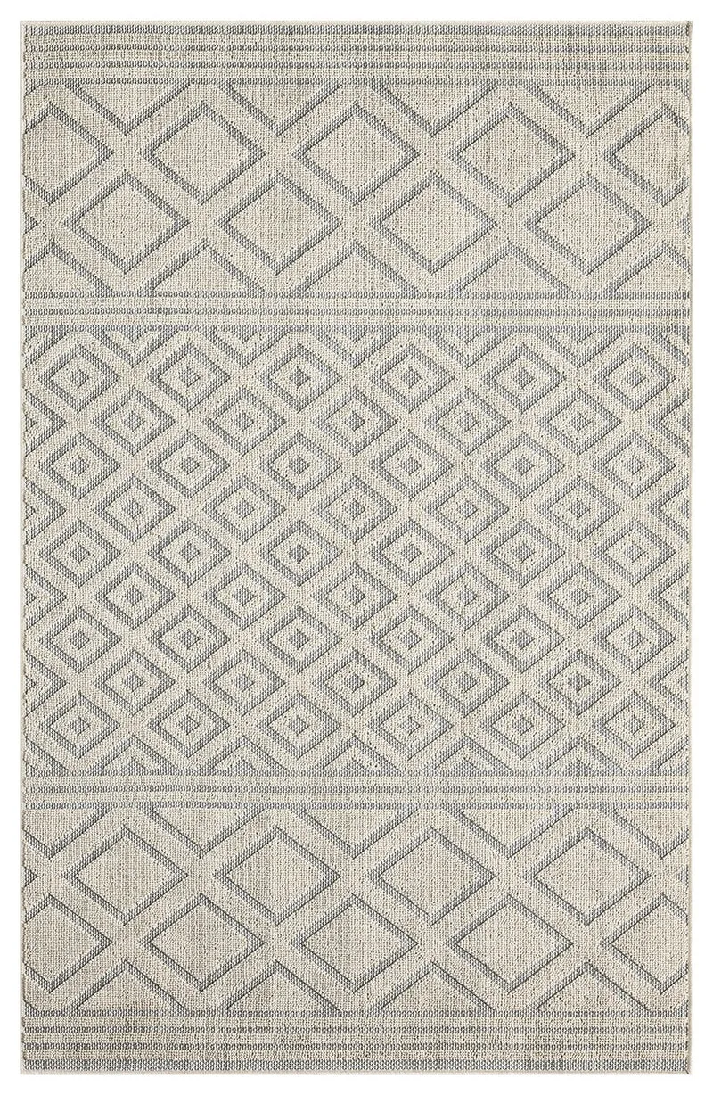 Teppich Boho Hochflor Wohnzimmer, Schlafzimmer, Modern Skandinavisch, Waschbarer Teppich 3D