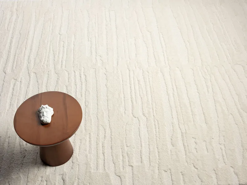 Moderner Kurzflor Teppich Wohnzimmer Schlafzimmer in Hoch-Tief-Effekt, 3D Effekt Ultra weich