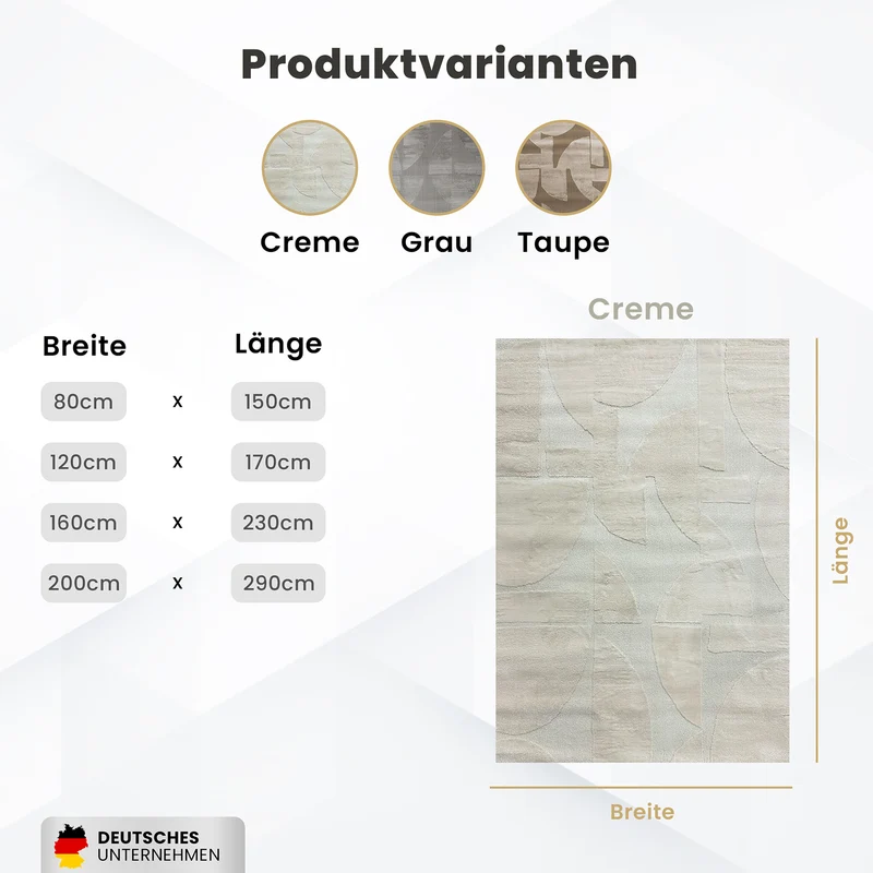 Moderne Teppiche Wohnzimmer Schlafzimmer Boho Optik Skandinavisch Hochtief Qualitativ