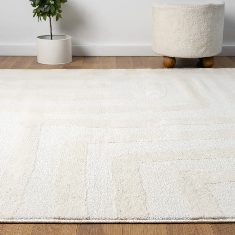 Moderne Teppiche Wohnzimmer Schlafzimmer Boho Optik Skandinavisch Hochtief Qualitativ