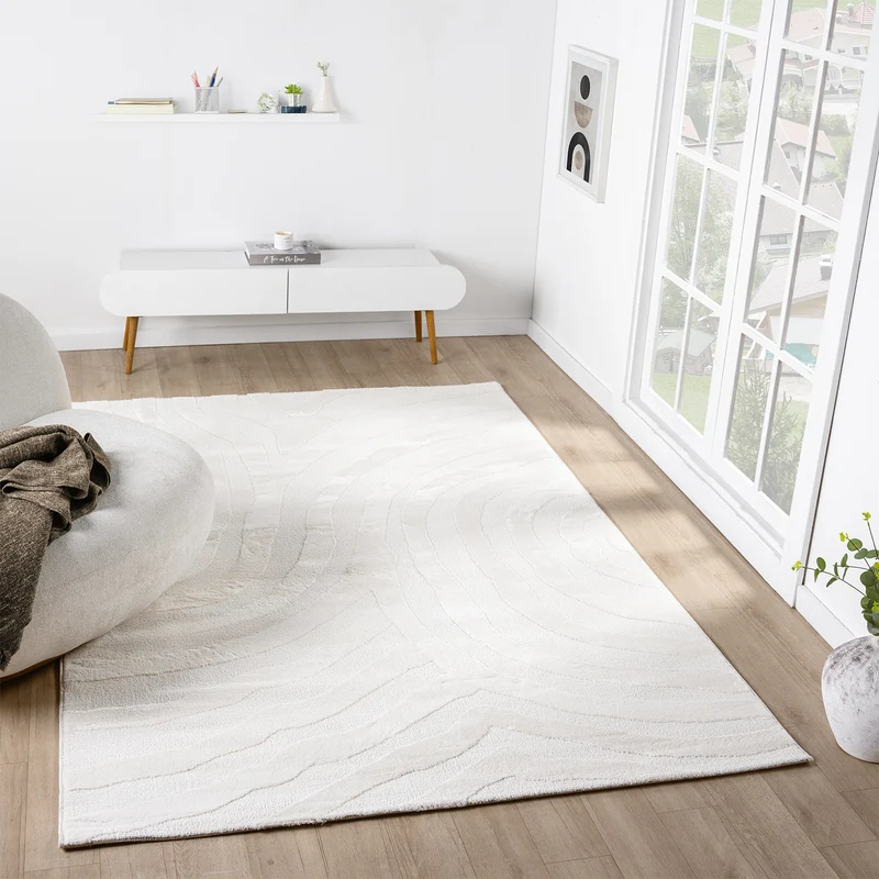Moderne Teppiche Wohnzimmer Schlafzimmer Boho Optik Skandinavisch Hochtief Qualitativ