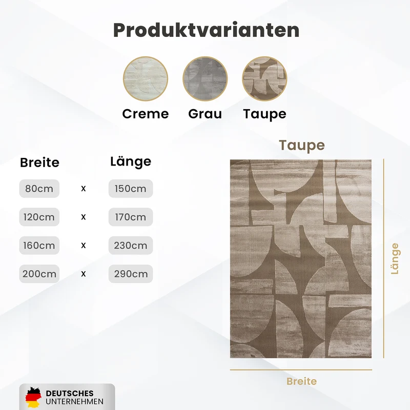 Moderne Teppiche Wohnzimmer Schlafzimmer Boho Optik Skandinavisch Hochtief Qualitativ